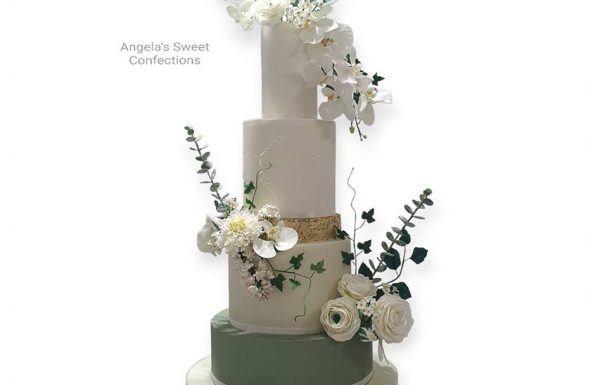 Angela’s Sweet Confections – Bespoke Wedding Cakes Gallery 8