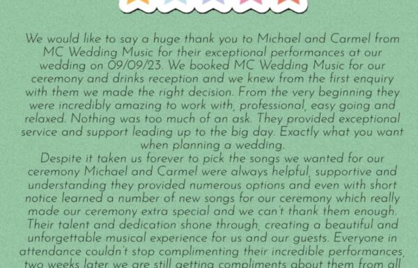 MC Wedding Music Cavan Gallery 10