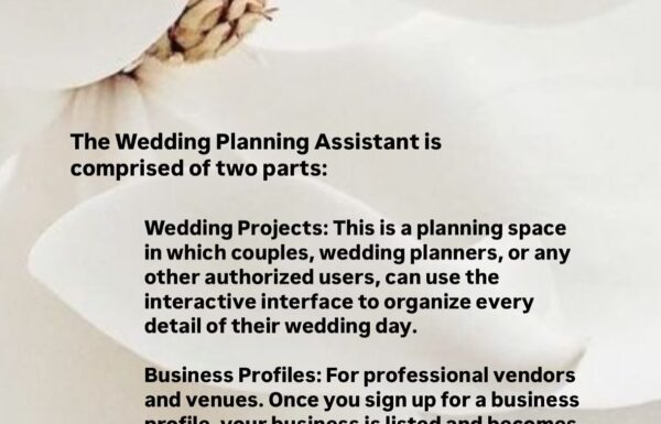 Online Wedding Planning Assistant Gallery 2